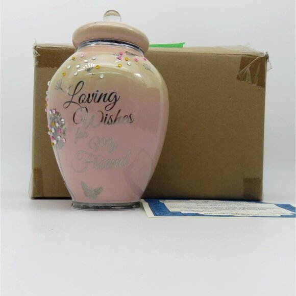 Bradford Exchange Loving Wishes for My Friend Musical WISH JAR Limited Edition - Picture 5 of 14